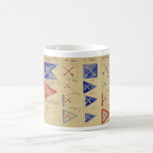 Military Standards of the Cavalry During Civil War Coffee Mug