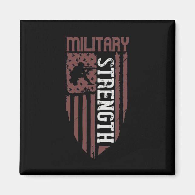 Military Stength Magnet (Front)