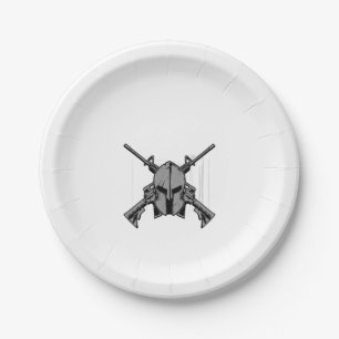 Military strengh paper plate
