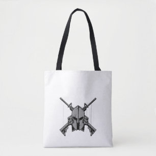 Military strengh tote bag