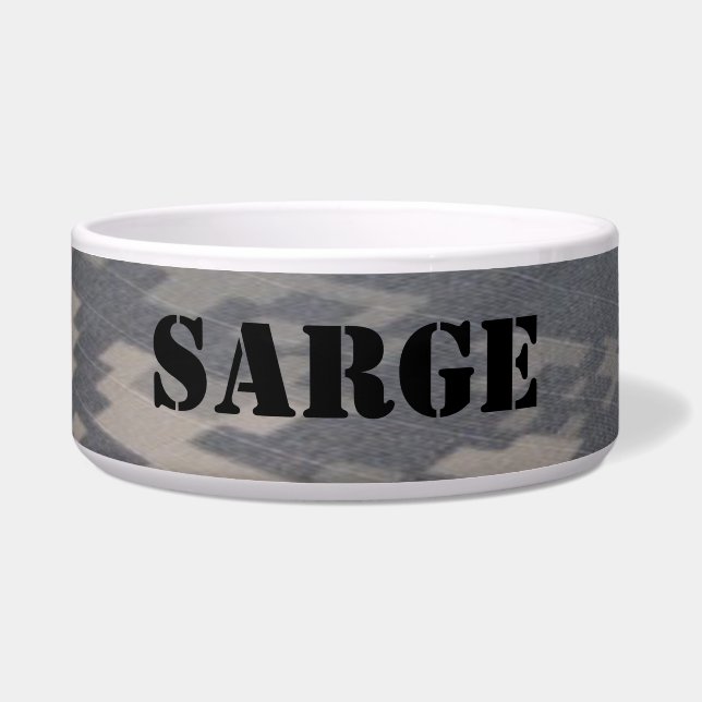 Military Style Camoflauge, Personalised (Front)