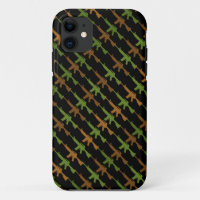 Military Style Gun Camouflage GI Rifle Cool Black