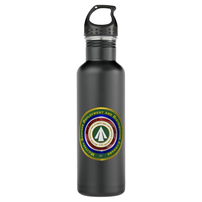 Military Surface Deployment Distribution Command   710 Ml Water Bottle (Front)