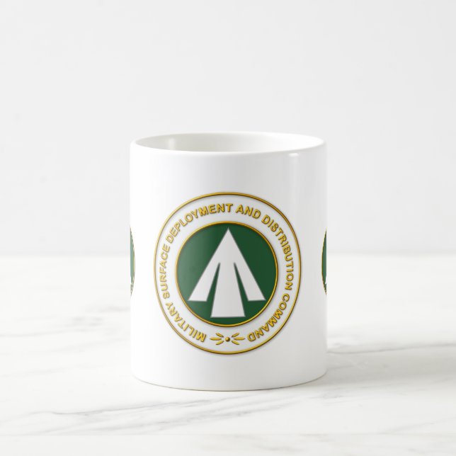 Military Surface Deployment Distribution Command Magic Mug (Center)