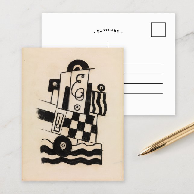 Military Symbols | Marsden Hartley Postcard (Creator Uploaded)