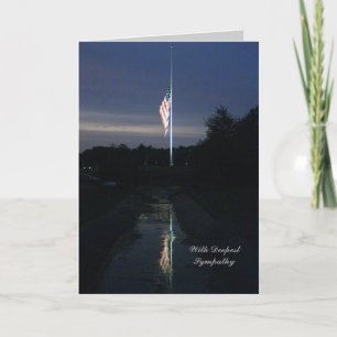 Military Sympathy Card