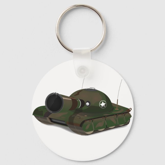 Military Tank Key Ring (Front)