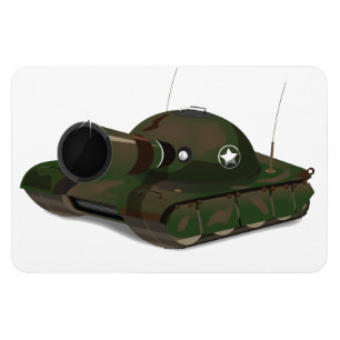 Military Tank Magnet