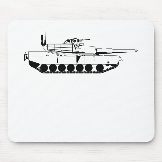 Military Tank Mouse Mat (Front)