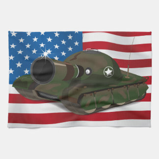 Military Tank Tea Towel