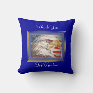 Military Thank You American MoJo Pillows