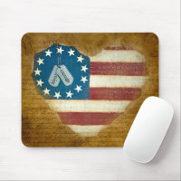 Military Thank You Heart Flag