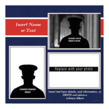 Military Themed Photo Collage