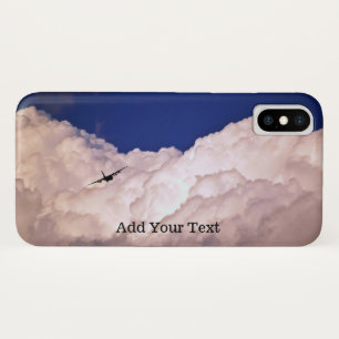 Military Transport Aeroplane by Shirley Taylor iPhone X Case
