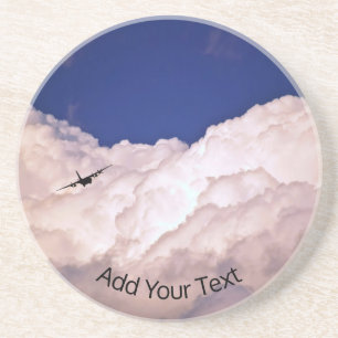 Military Transport Aeroplane by Shirley Taylor Coaster