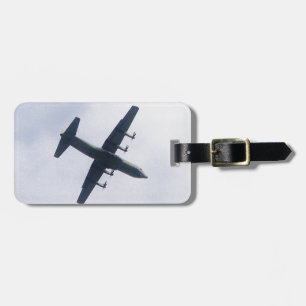 Military Transport Aircraft Luggage Tag