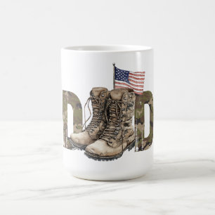 Military Tribute, To Dad Coffee Mug