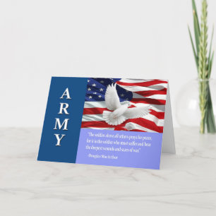 Military Troop Support Card