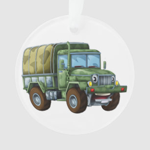 Military Truck - Appreciation Ornament