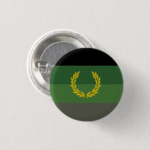Military Uniform Pride Flag 3 Cm Round Badge