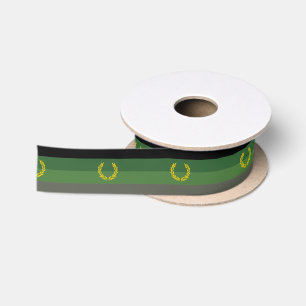 Military Uniform Pride Flag Satin Ribbon