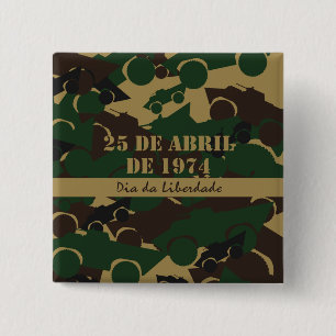 Military vehicle camouflage pattern 15 cm square badge