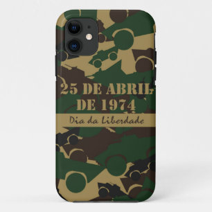 Military vehicle camouflage pattern iPhone 11 case