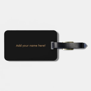 Military vehicle camouflage pattern luggage tag