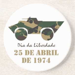 Military vehicle symbol of 25 April Revolution Coaster