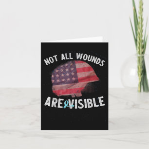 Military Veteran Post Traumatic Ptsd Mental Health Card