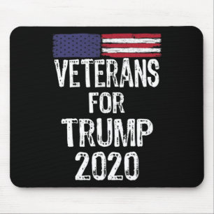 Military Veterans For Trump 2020 Election Anti Joe Mouse Mat