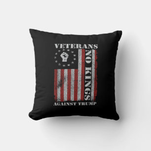 Military Veterans Protest Flag Patriotic Freedom Cushion