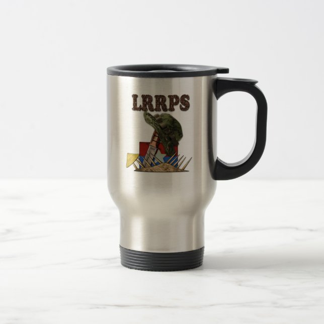 Military Veterans Recon LRRP Vietnam War   Travel Mug (Right)