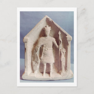 Military votive tablet, found at Bisley, Roman (st Postcard