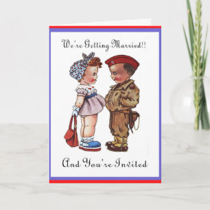 Military Wedding Invitation
