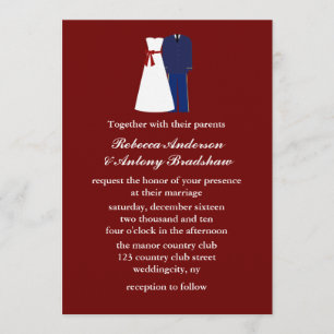Military Wedding Invitations