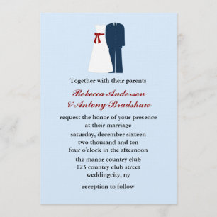 Military Wedding Invitations