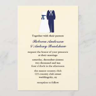 Military Wedding Invitations