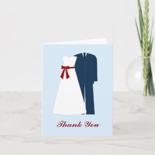 Military Wedding Thank You Notes