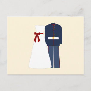 Military Wedding Wedding Response Cards