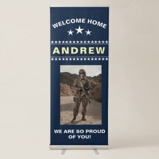Military Welcome Home Banner - Army National Guard