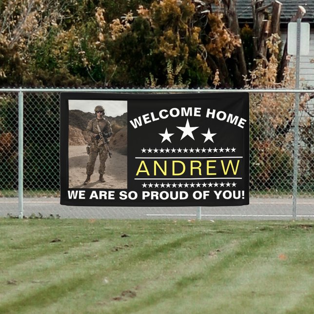 Military Welcome Home Banner | Army National Guard (Creator Uploaded)