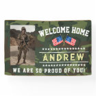Military Welcome Home Banner - Army National Guard