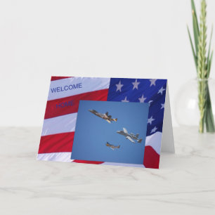 Military Welcome Home Card