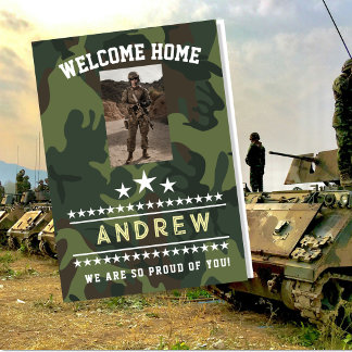 Military Welcome Home Card – Army National 