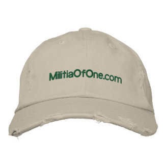 MilitiaOfOne.com Hat