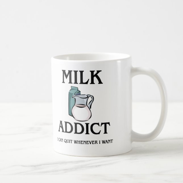 Milk Addict Coffee Mug (Right)