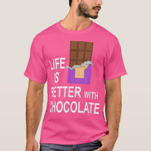 Milk and Chocolate Funny Saying Chocolate Lover  T-Shirt