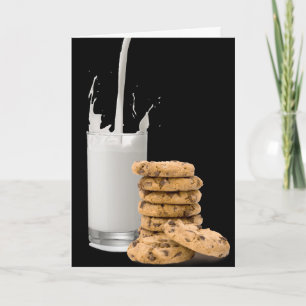 milk and cookie birthday card