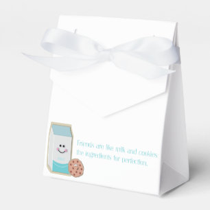 Milk and Cookies Favour Box